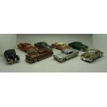 Four Brooklin Models including Mercury Cruiser and Buick Roadmaster and four other model American