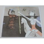 Salvador Dali (1904 - 1989), Off to Battle, limited edition lithograph, numbered 1702/2000,