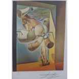 Salvador Dali (1904 - 1989), Giovane Vergine, limited edition lithograph, numbered MCVIII/MM,