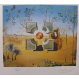 Salvador Dali (1904 - 1989), Cube, limited edition lithograph, numbered MCLXXXI,