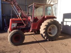 1972 International 454 Tractor with Tanco Loader. Location Market Deeping, Lincolnshire.