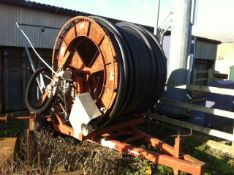 Irrimec Irrigator 320m with 63mm pipe. Location Spalding, Lincolnshire