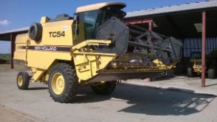 1995 New Holland TC54 Combine with 13ft Header. Location Diss, Norfolk.
