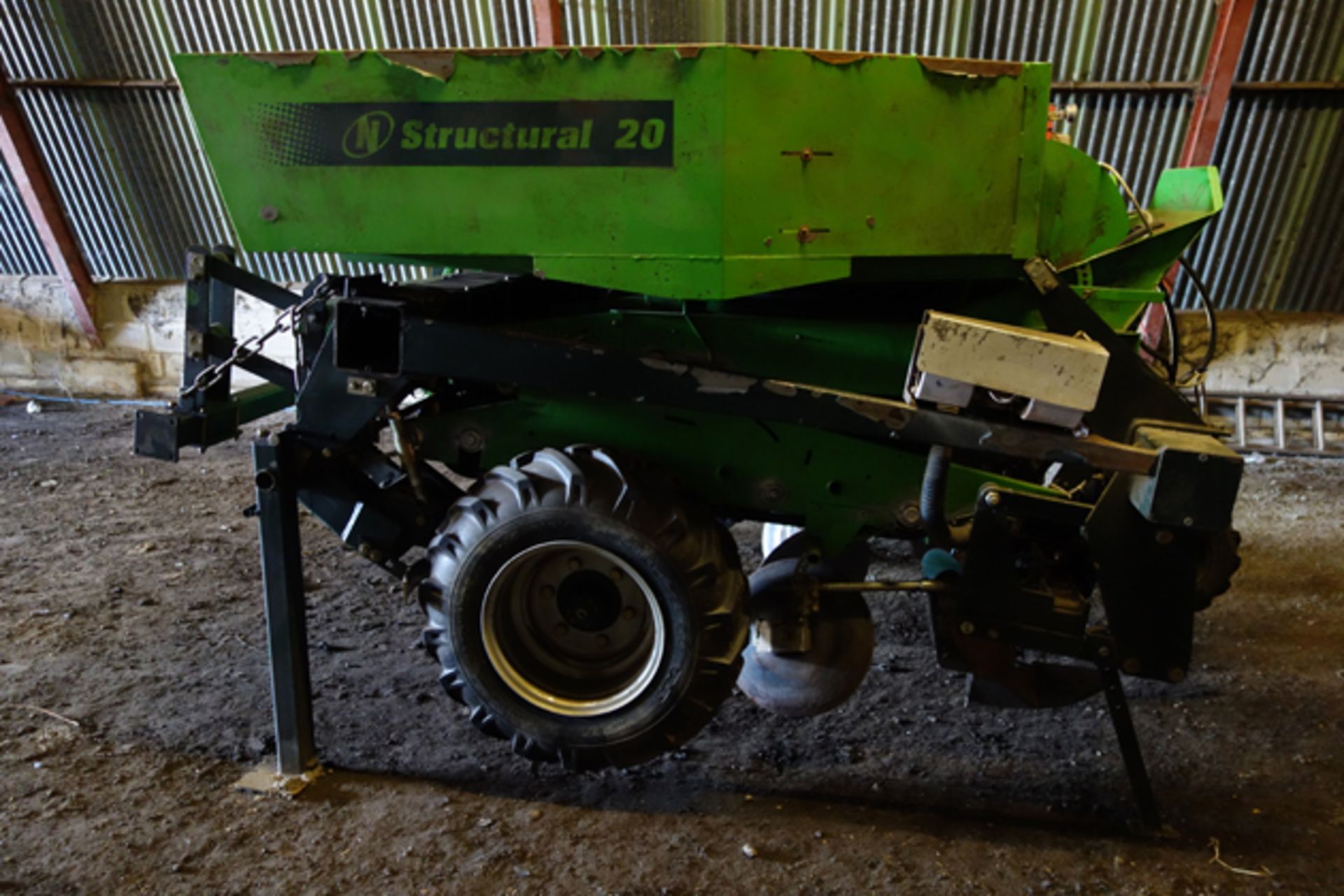 Netago Structural 20-2 Row Potato Planter. NO VAT. Location March, Cambridgeshire