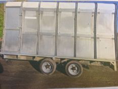 Ifor Williams 12ft Flat Trailer. Location Ely, Cambridgeshire.