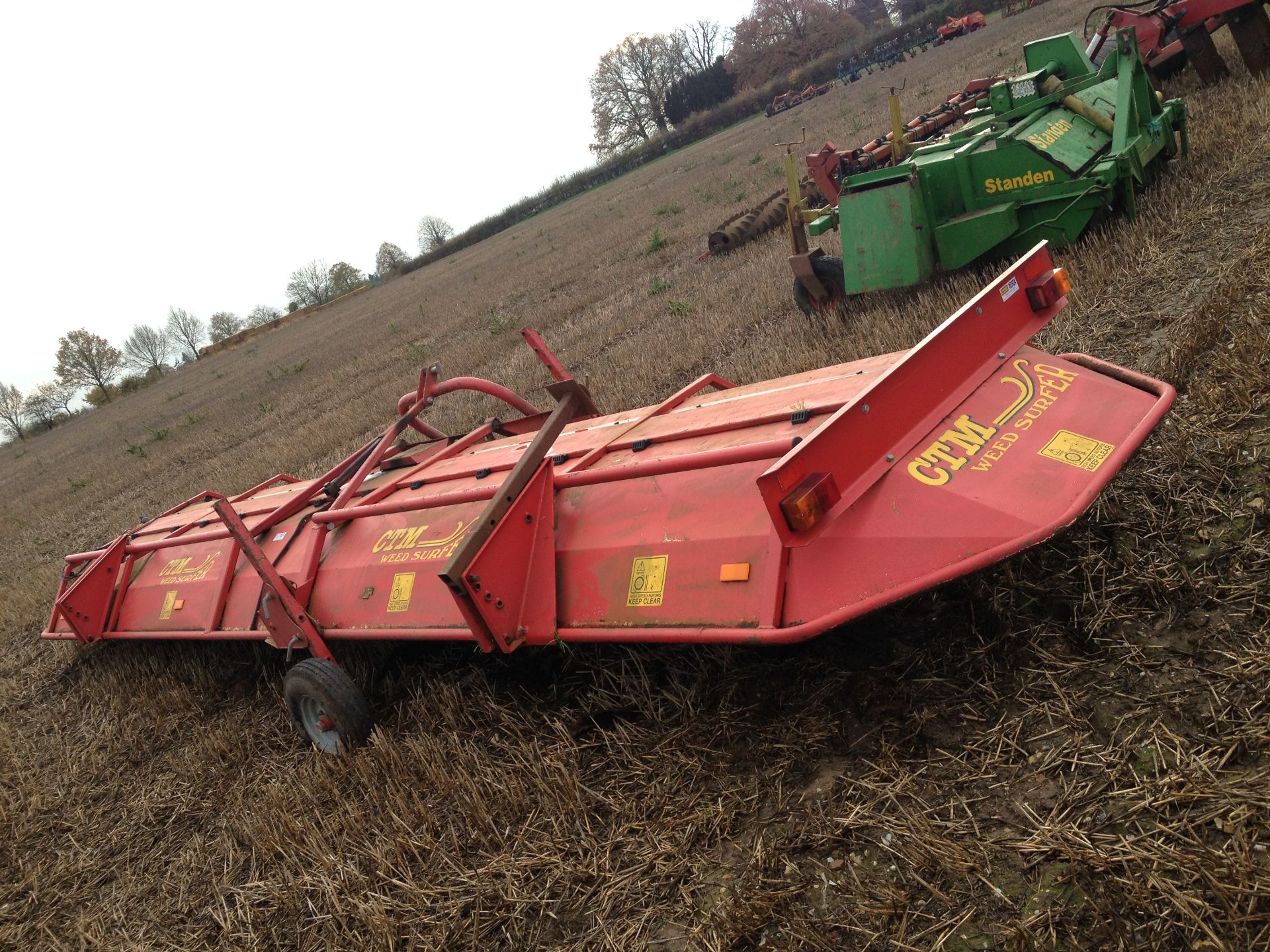 CTM weed beet surfer 6m with end tow kit, Year 2008 - Image 3 of 5