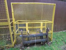 Safety Cage c/w JCB Headstock