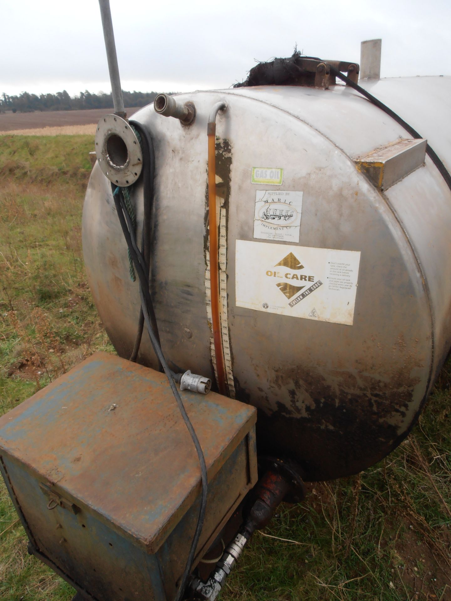 Fuel bowser converted from fertiliser tank, 2200L - Image 3 of 5
