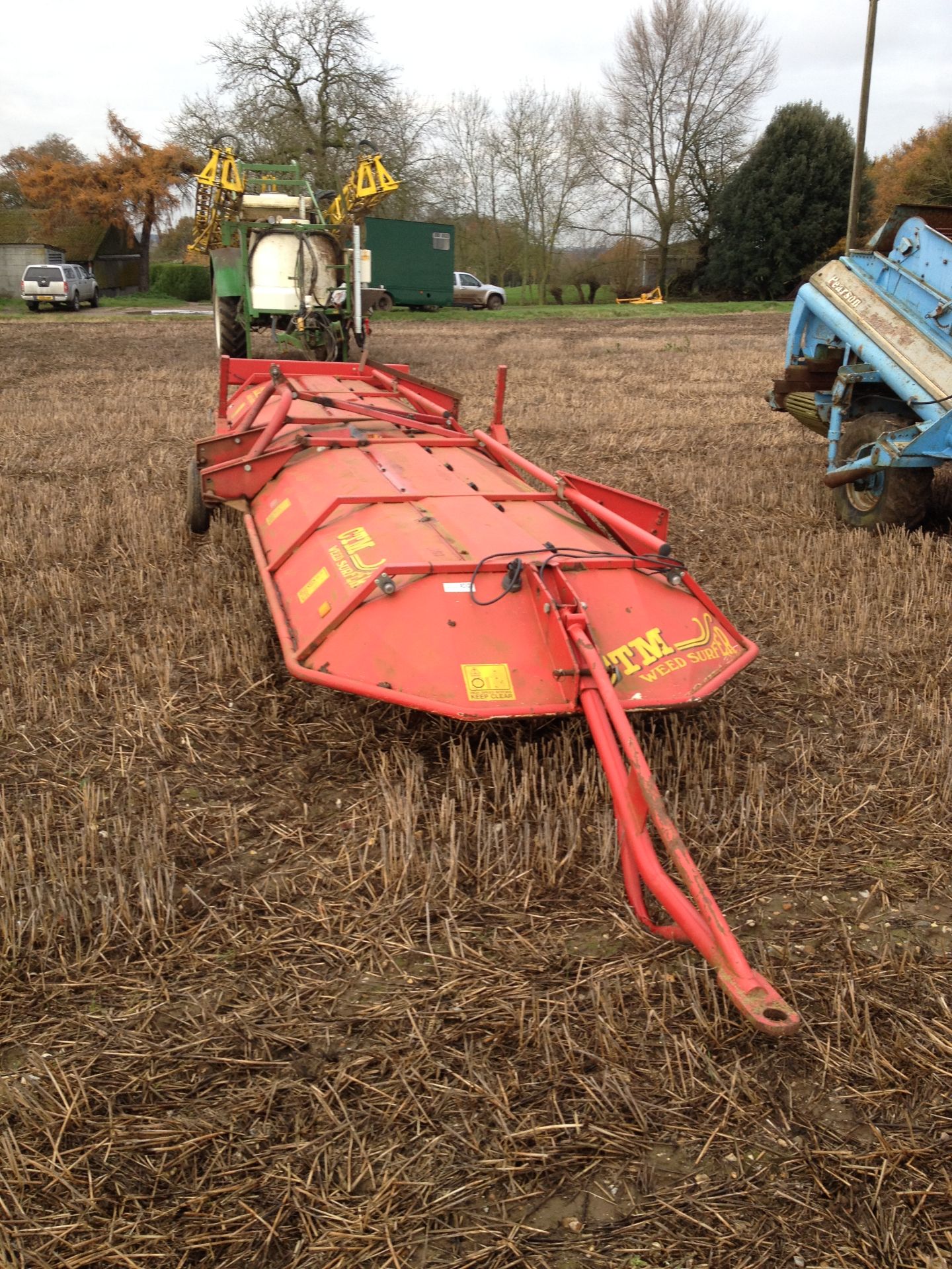 CTM weed beet surfer 6m with end tow kit, Year 2008 - Image 5 of 5