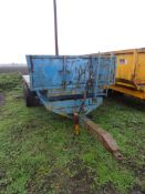 Wheatley tipping trailer (no sides) tandem axle