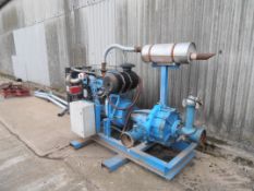 Iveco Diesel 6 cyl Engine, c/w Capari Irrigation Pump, Year: 2005