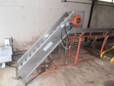 Miscellaneous hydraulic elevator and conveyors 12in