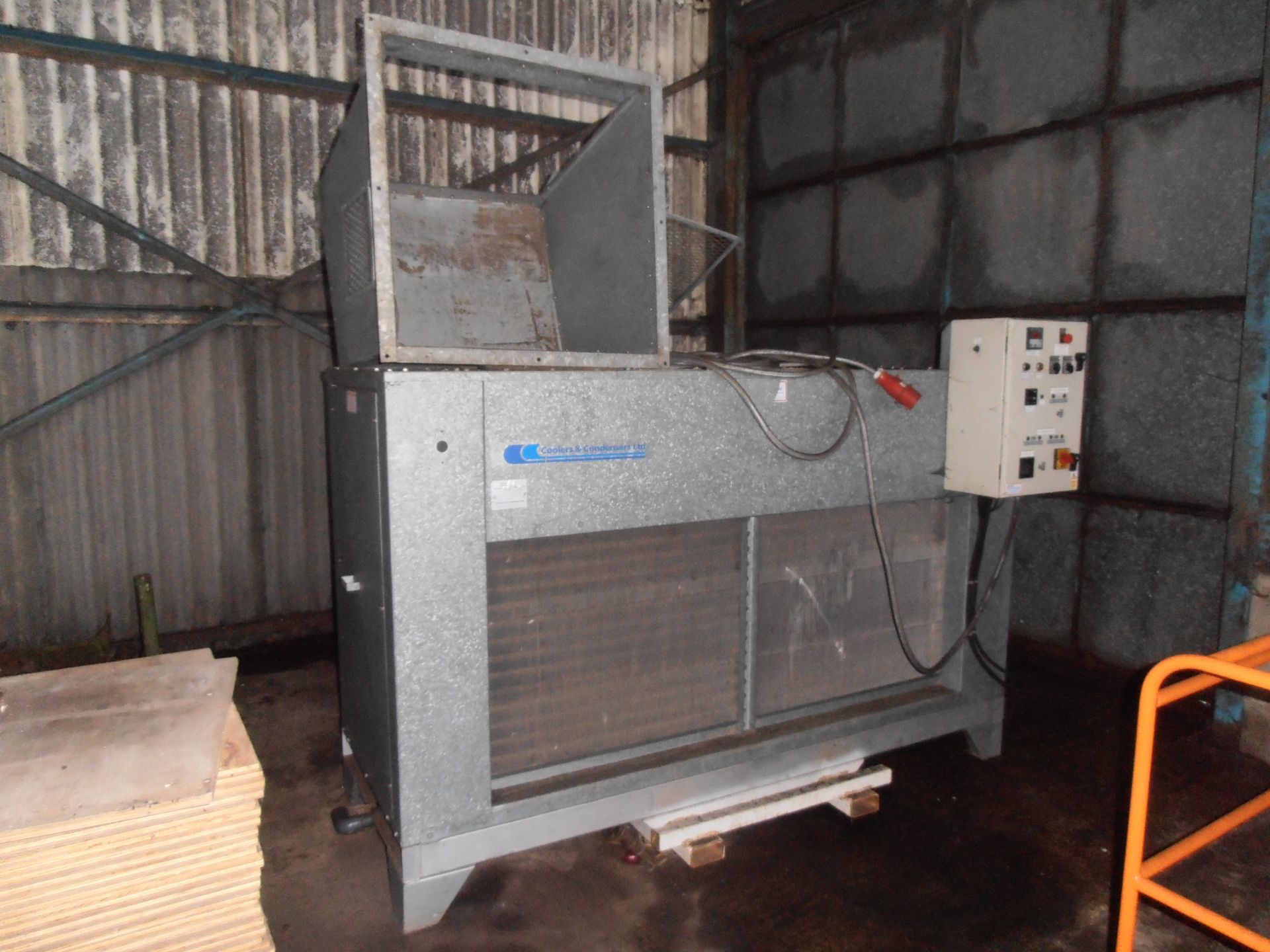 Cooler & Condensers Ltd portable chiller unit, Year: 1991 - Image 4 of 4