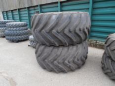Flotation Tyres 800/65 R32 Rear & 19.5 LR28 Fronts to Fit McCormick