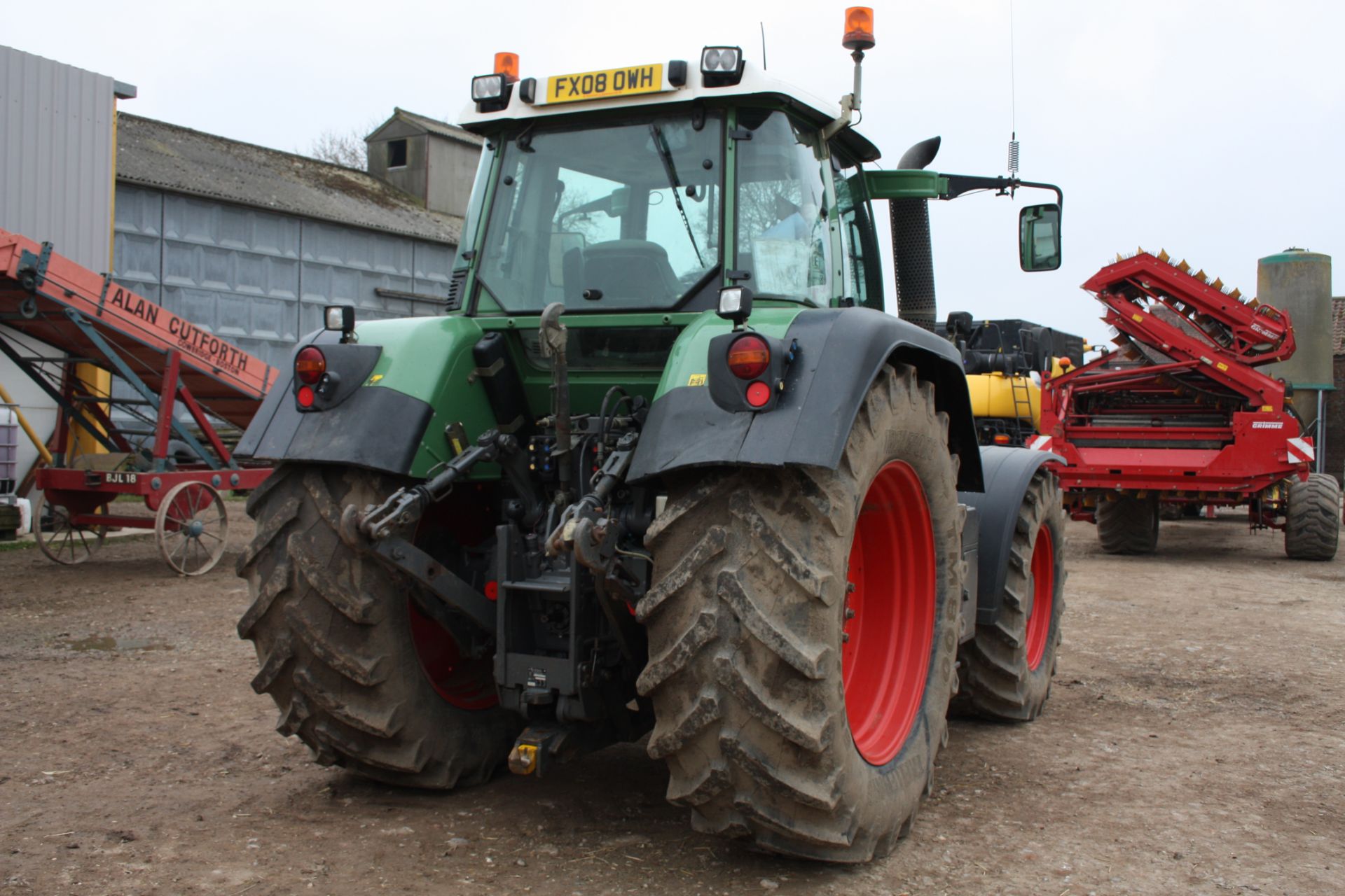 2008 Fendt 820 Vario TMS 4wd Tractor. Location - Driffield, E Yorkshire - Image 2 of 5