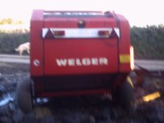 Welger RP12 Round Baler. Location Hollacombe, Devon.