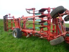 2005 Kverneland CTS 4.5m Stubble Finisher. Location Lincoln, Lincolnshire.
