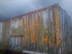 20ft Steel Shipping Container. Location Wigton, Cumbria.