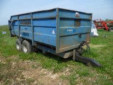 1986 10 Ton Jones Trailer with Extension Sides. Location Lincoln, Lincolnshire.