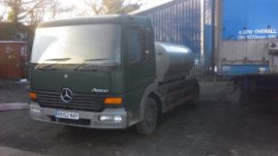 Mercedes Atego 815. Location Whimple, Exeter.
