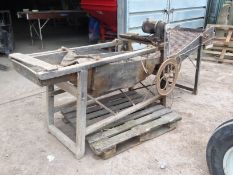 Vintage Potato Rocker. Location Sutton Bridge, Lincolnshire.