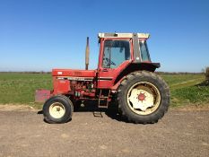1985 International 856 XL Turbo Tractor. Location Sudbury, Suffolk
