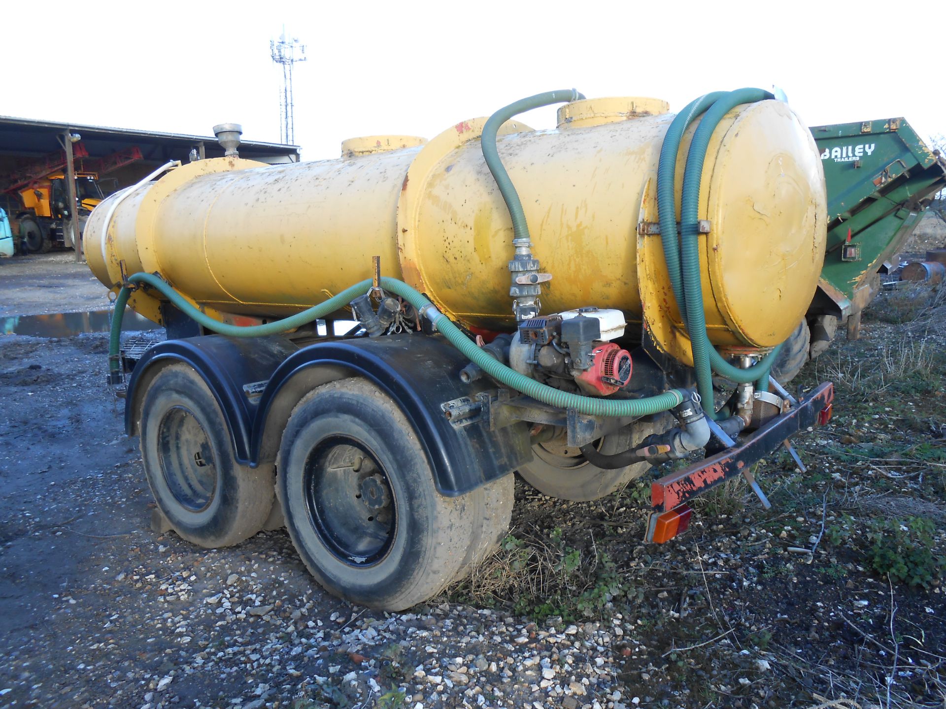 Twin Axle Water Bowser