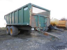 Bailey twin axle beet dump trailer