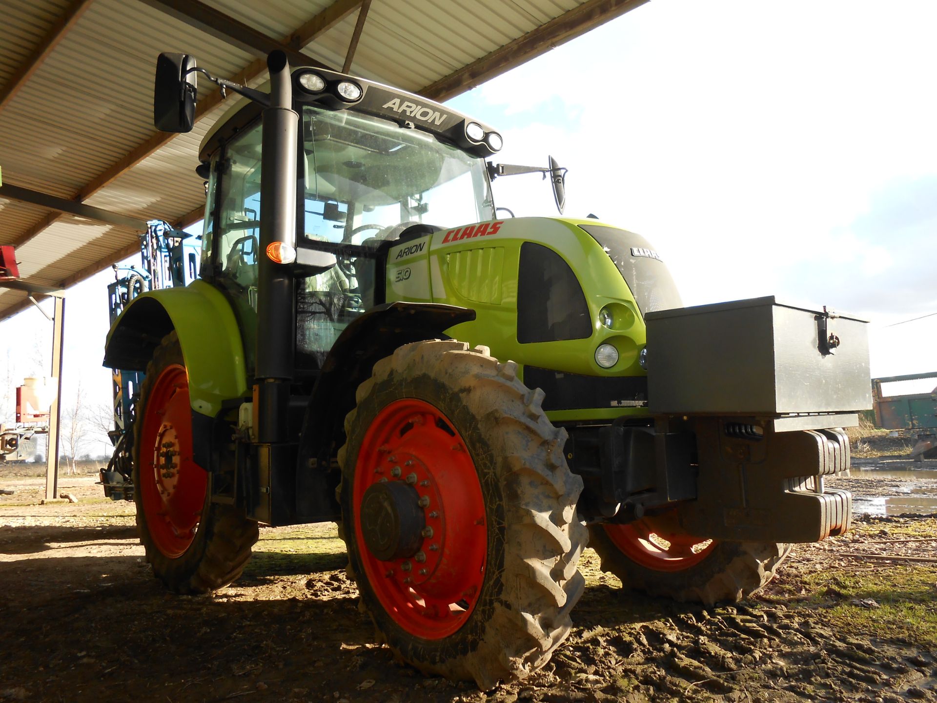 2010 CLAAS Arion 510 4WD Tractor - Image 9 of 14