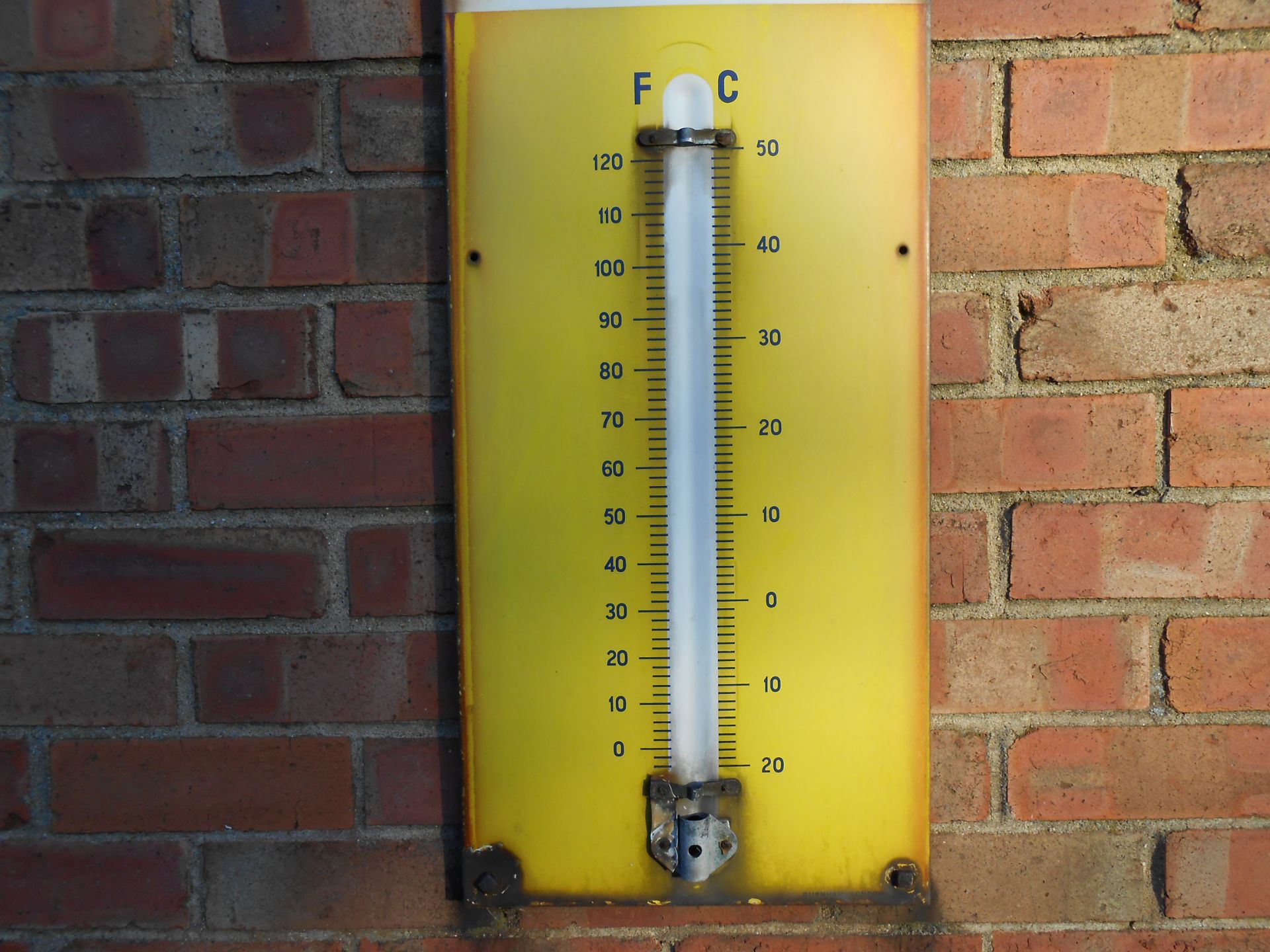 Vintage Temperature Gauge - Image 2 of 2