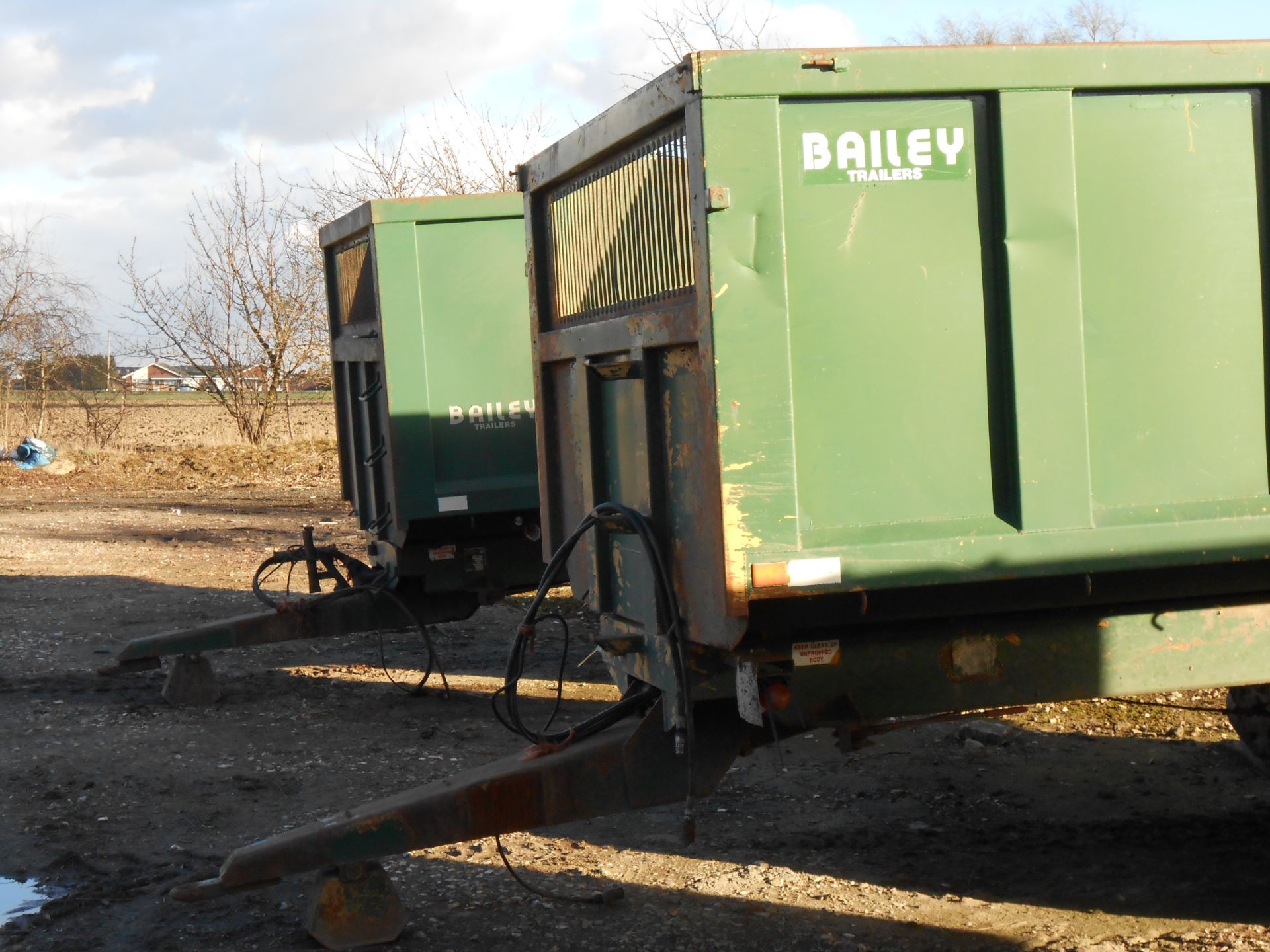 Bailey twin axle beet dump trailer - Image 4 of 7