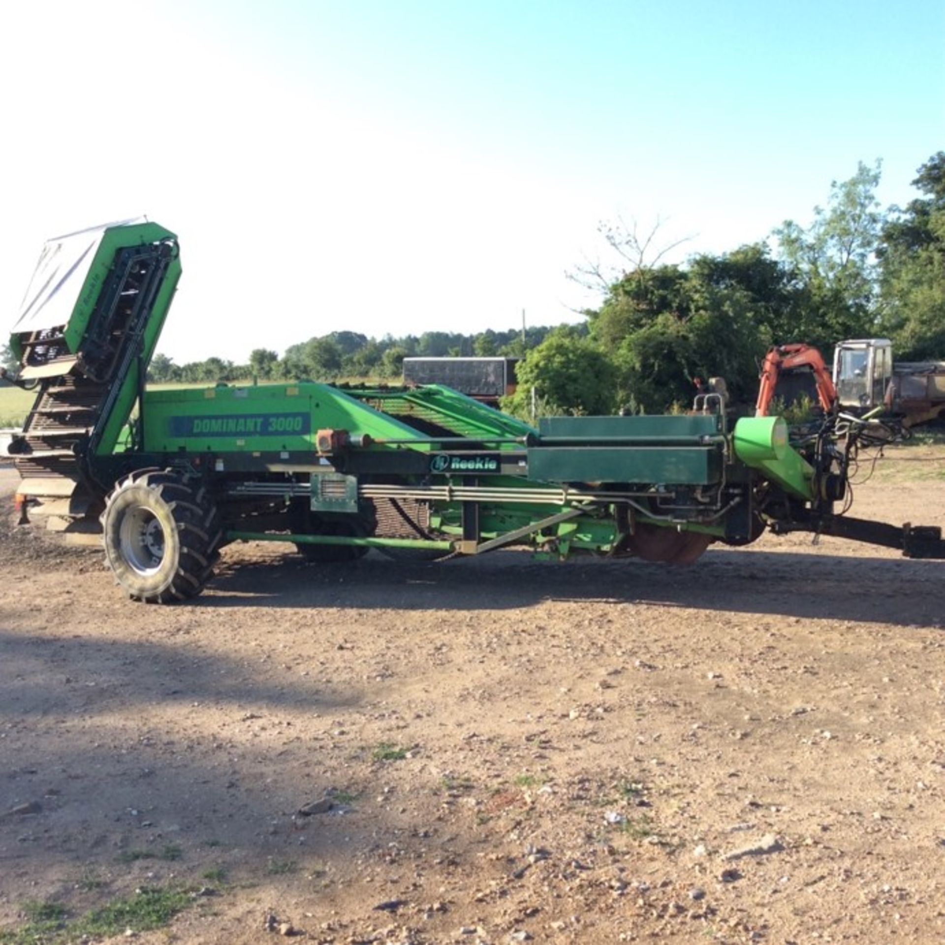 Reekie Dominant 3000 Potato Harvester. Year 2000. Location Brandon, Suffolk