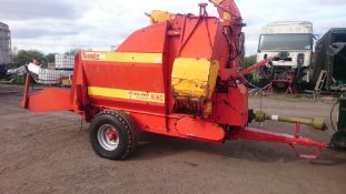 Teagle 8080. Tomahawk Bale Shredder, 2006 with new paddles. Location: Wisbech, Cambridgeshire.