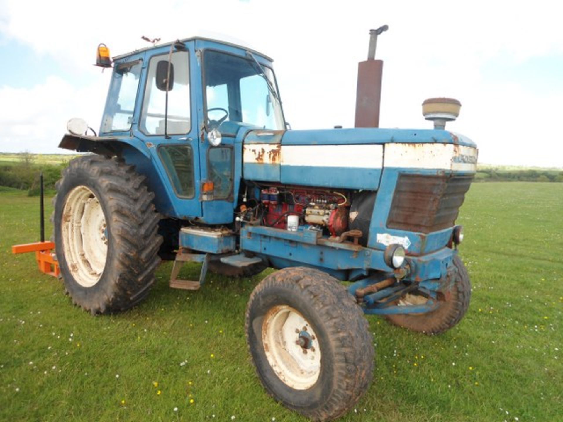 1977/8 Ford 8100 2wd Tractor. Location Tiverton, Devon - Image 4 of 4