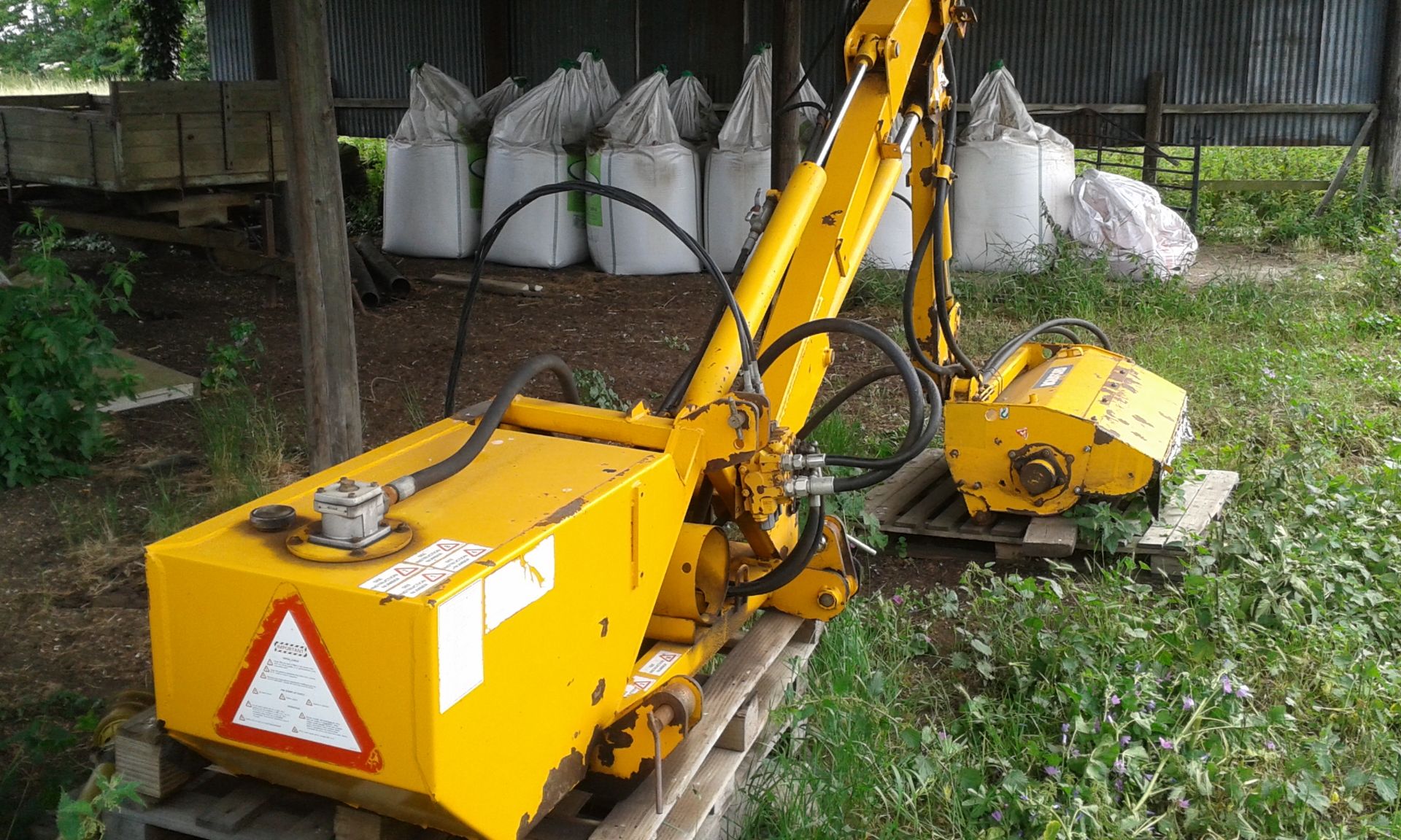 Bomford B457 FC LH Hedgecutter with cable controls - Location - Waterbeach, Cambs - Image 3 of 3