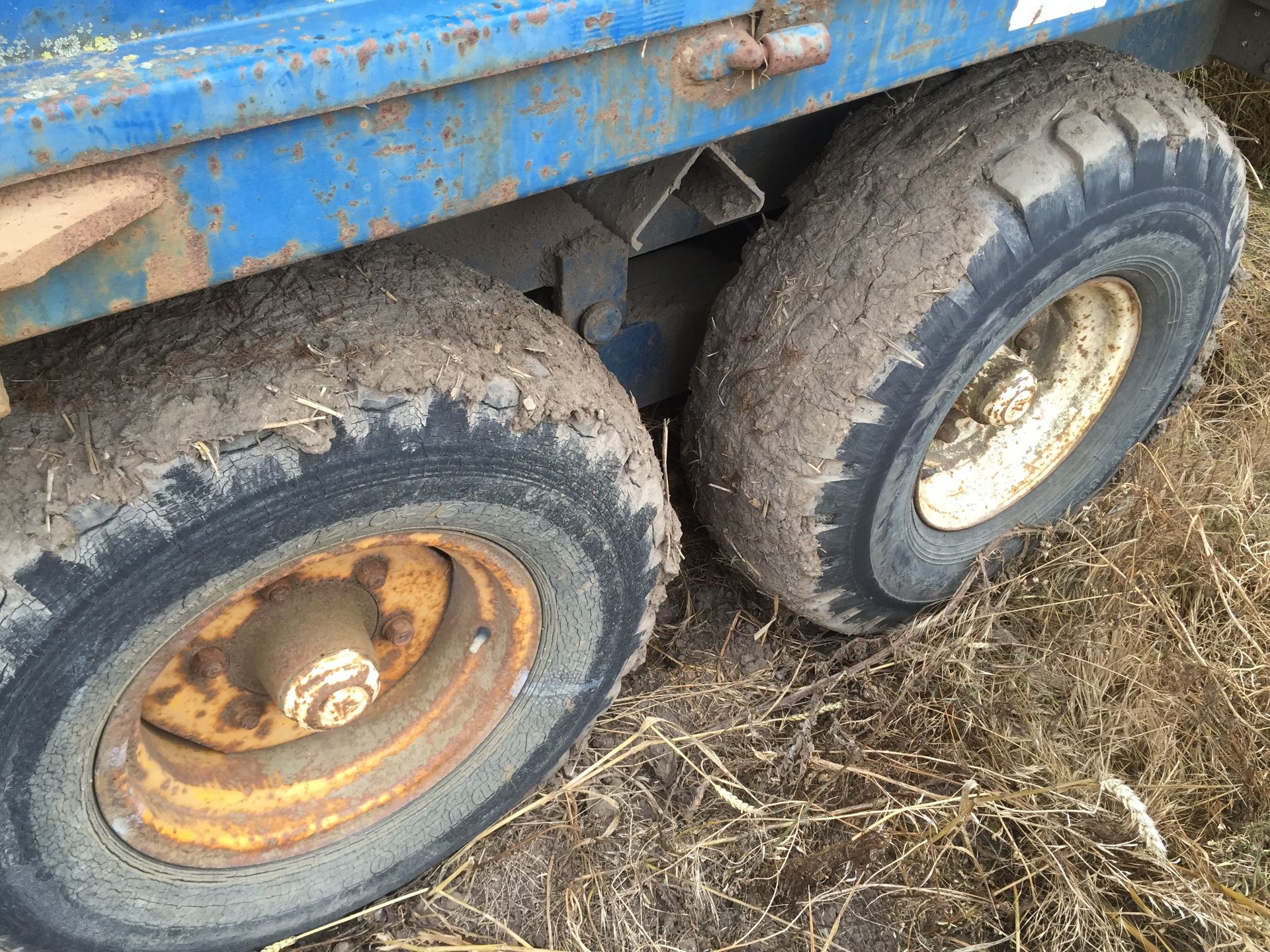 1983 AS Marston D10T Twin Axle Trailer sides & base in poor condition. Location Bourne, Lincolnshire - Image 4 of 5
