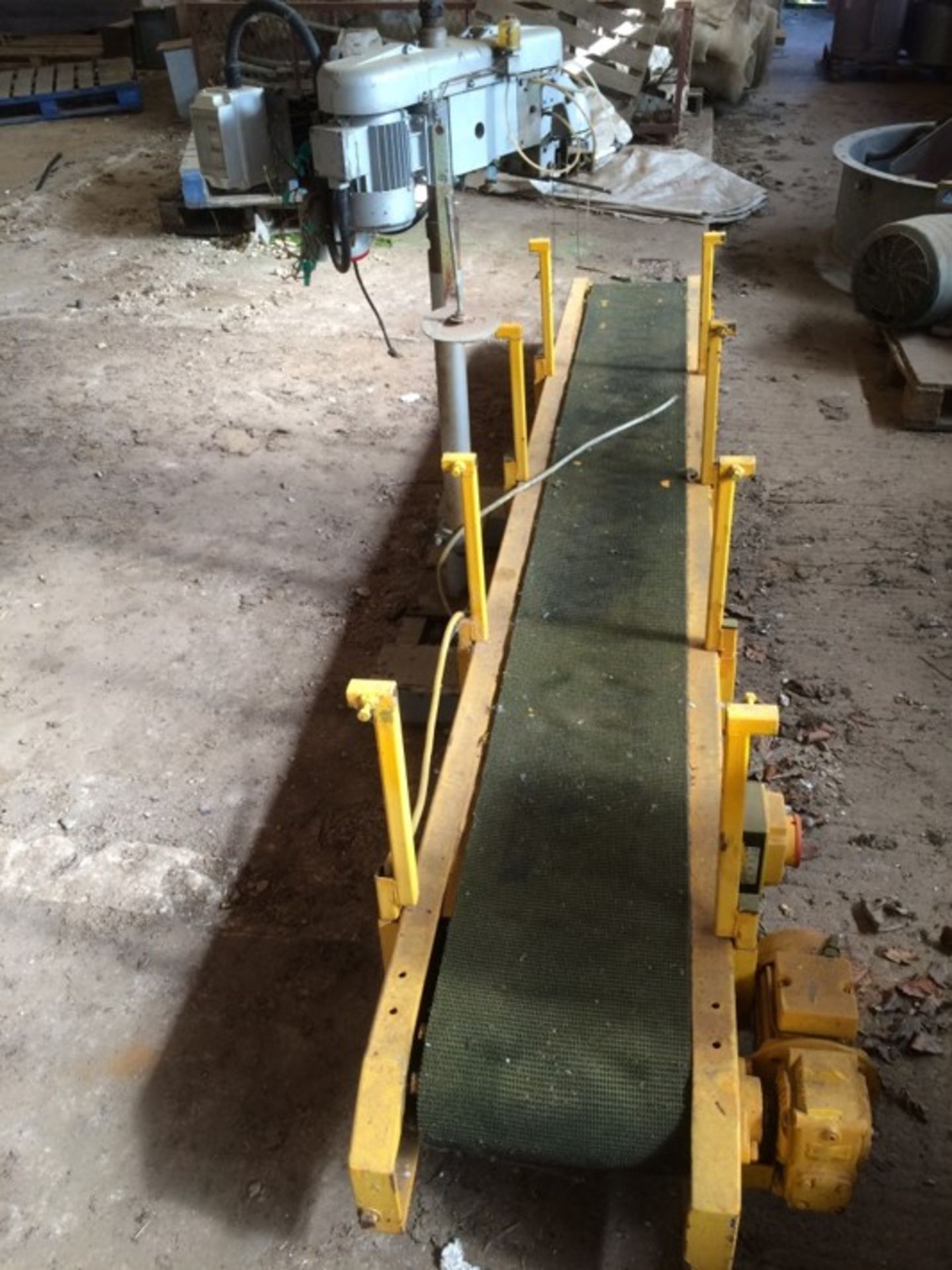 Walthambury bag stitcher with 9.5ft conveyor. Location Brandon, Suffolk