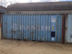 Shipping Container 20' - Location, North Norfolk