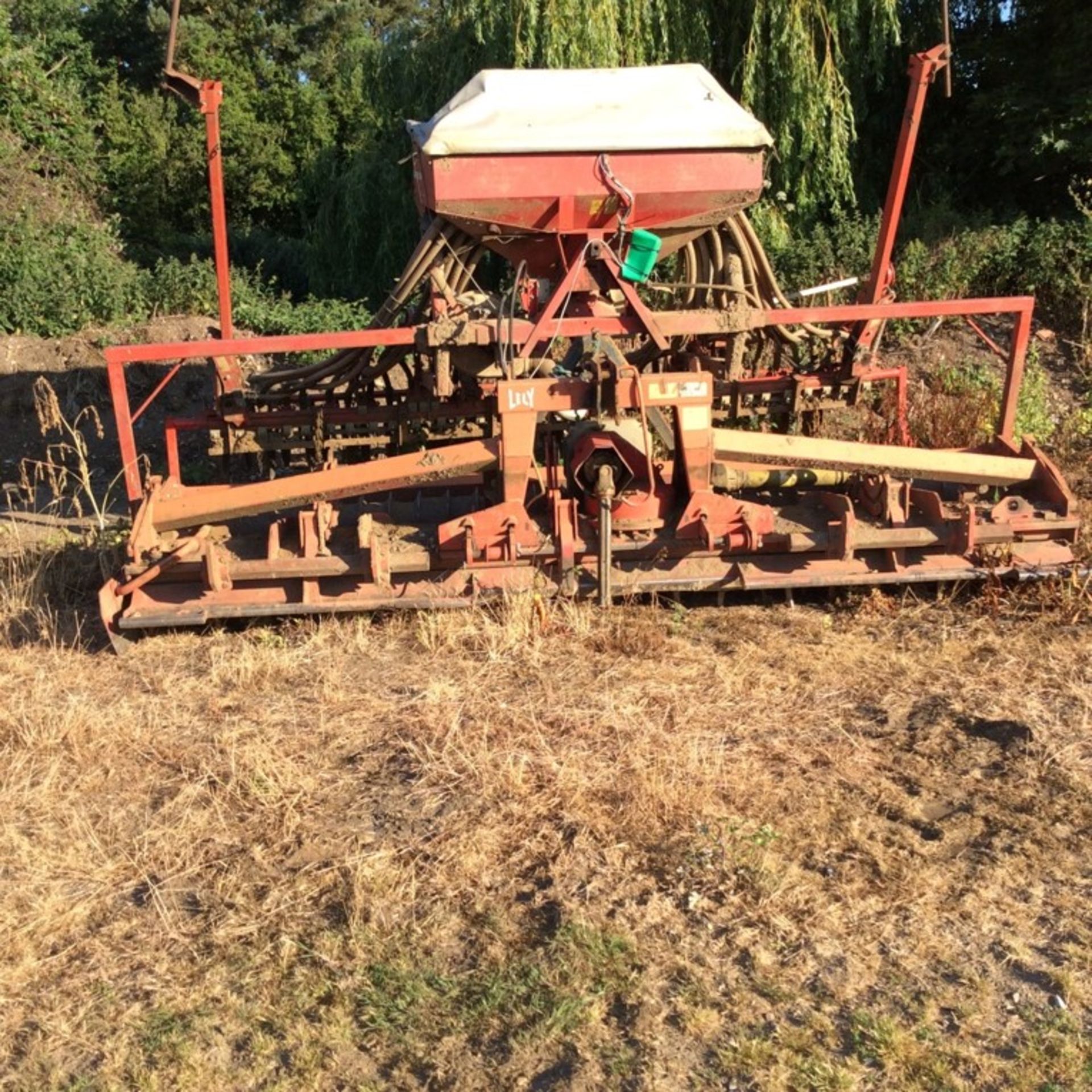 Lely 4m Power Harrow Combination Drill. Location Brandon, Suffolk