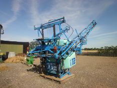 Berthoud 1200L tractor mounted sprayer. 18m, electronic controls. Location: Holbech, Lincolnshire.