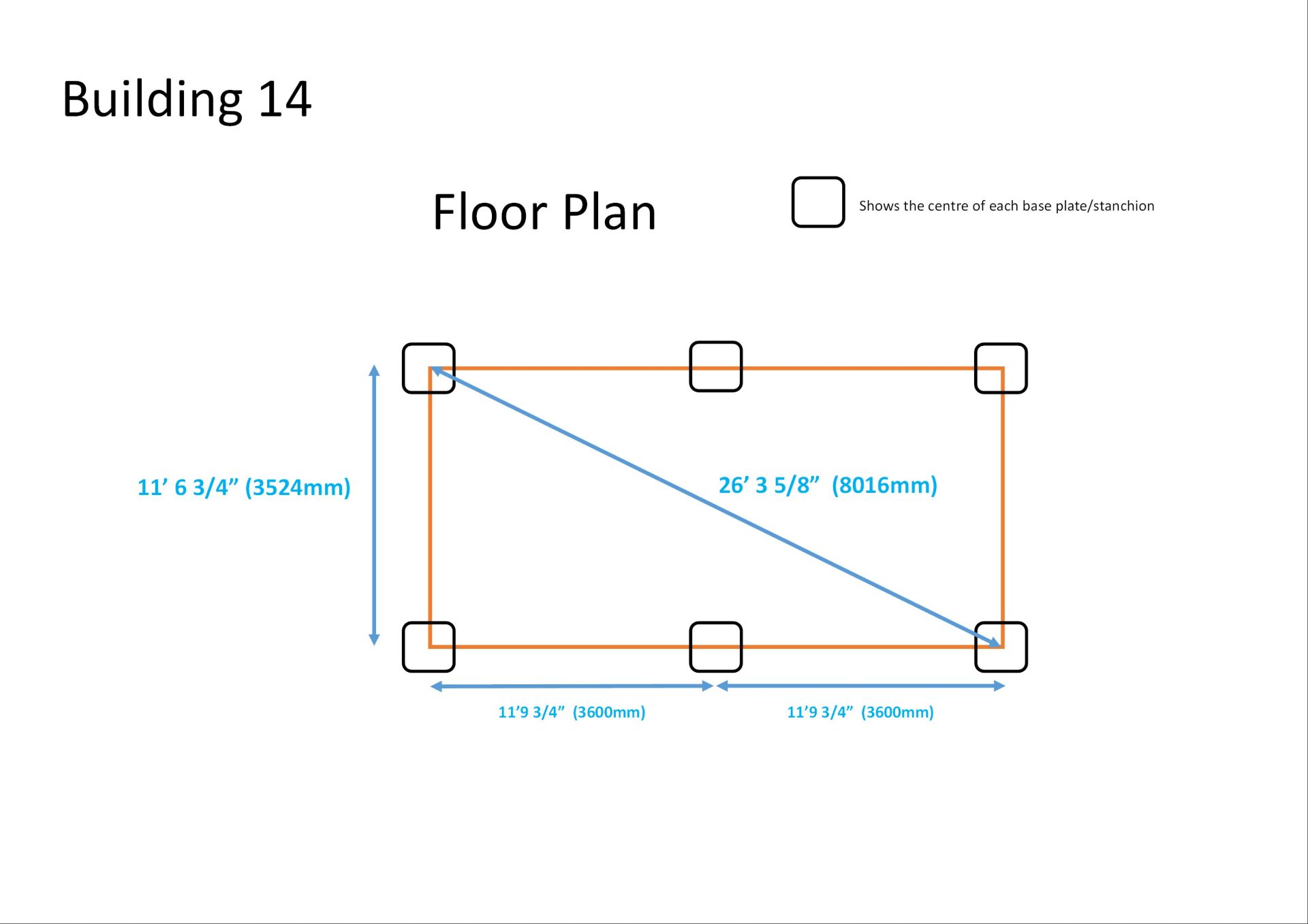 Steel framed stable/mono slope 24ftlong x 12ft wide x 8ft @front x7ft @ back x 3 ft canopy (e1224) - Image 12 of 12