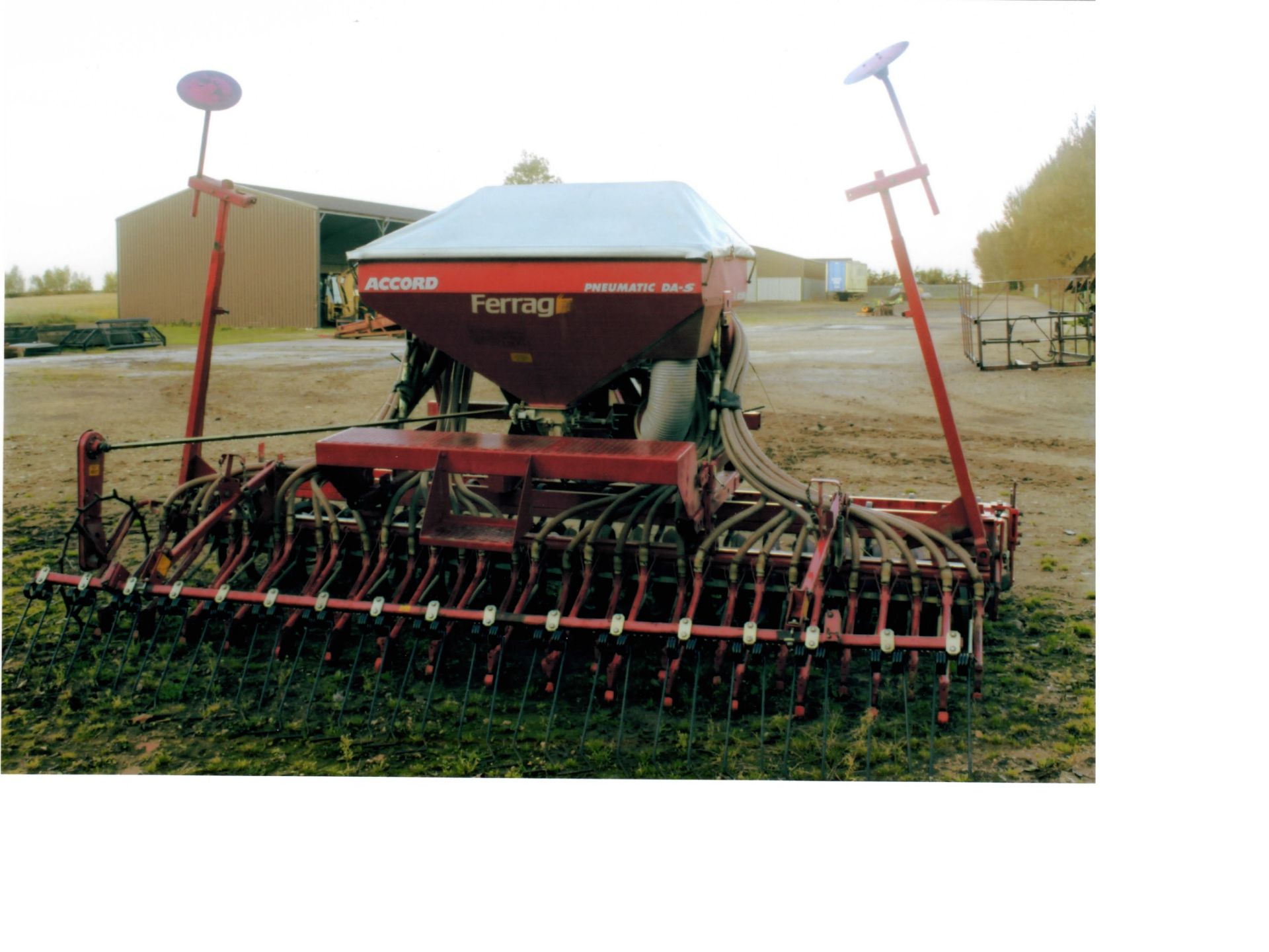 4 M Accord DA-S Drill mounted on Farmforce Drillmate with flexicoil press - Location - West Norfolk - Image 3 of 4