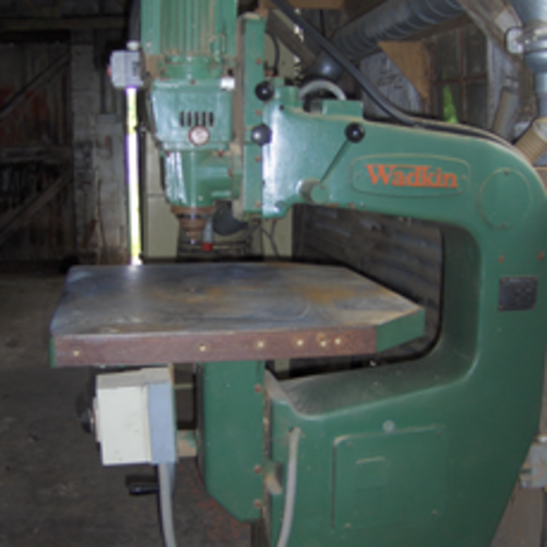 Wadkin Overhead Router, three phase.