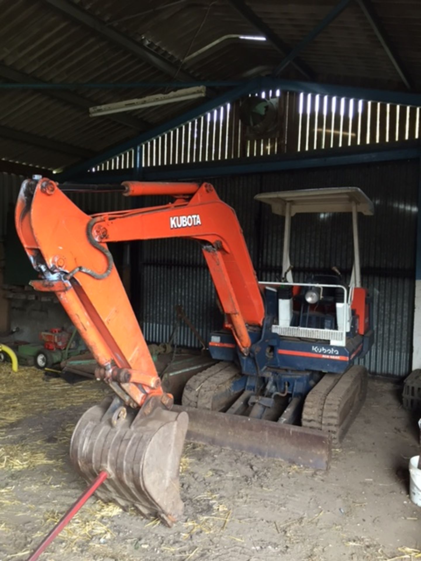 Kubota Ace Gear KH-027 Rubber Tracked Excavator. - Image 5 of 10