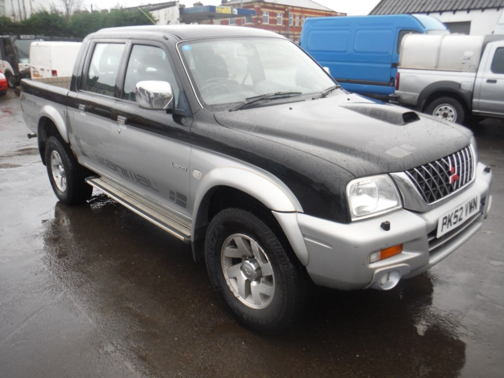 52 reg MITSUBISHI L200 ANIMAL 4WD, 1ST REG 12/02, 155017M WARRANTED, V5 HERE, 2 FORMER KEEPERS [+