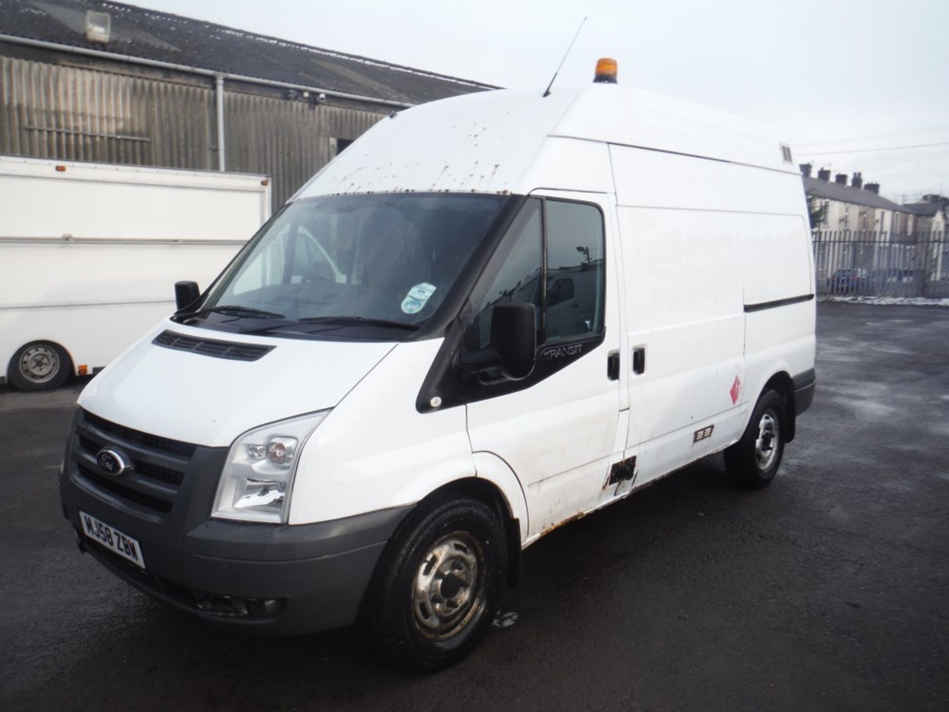 58 reg FORD TRANSIT 115 T350M RWD, 1ST REG 02/09, TEST 11/15, 112103M, V5 HERE, 1 FORMER KEEPER ( - Image 2 of 5