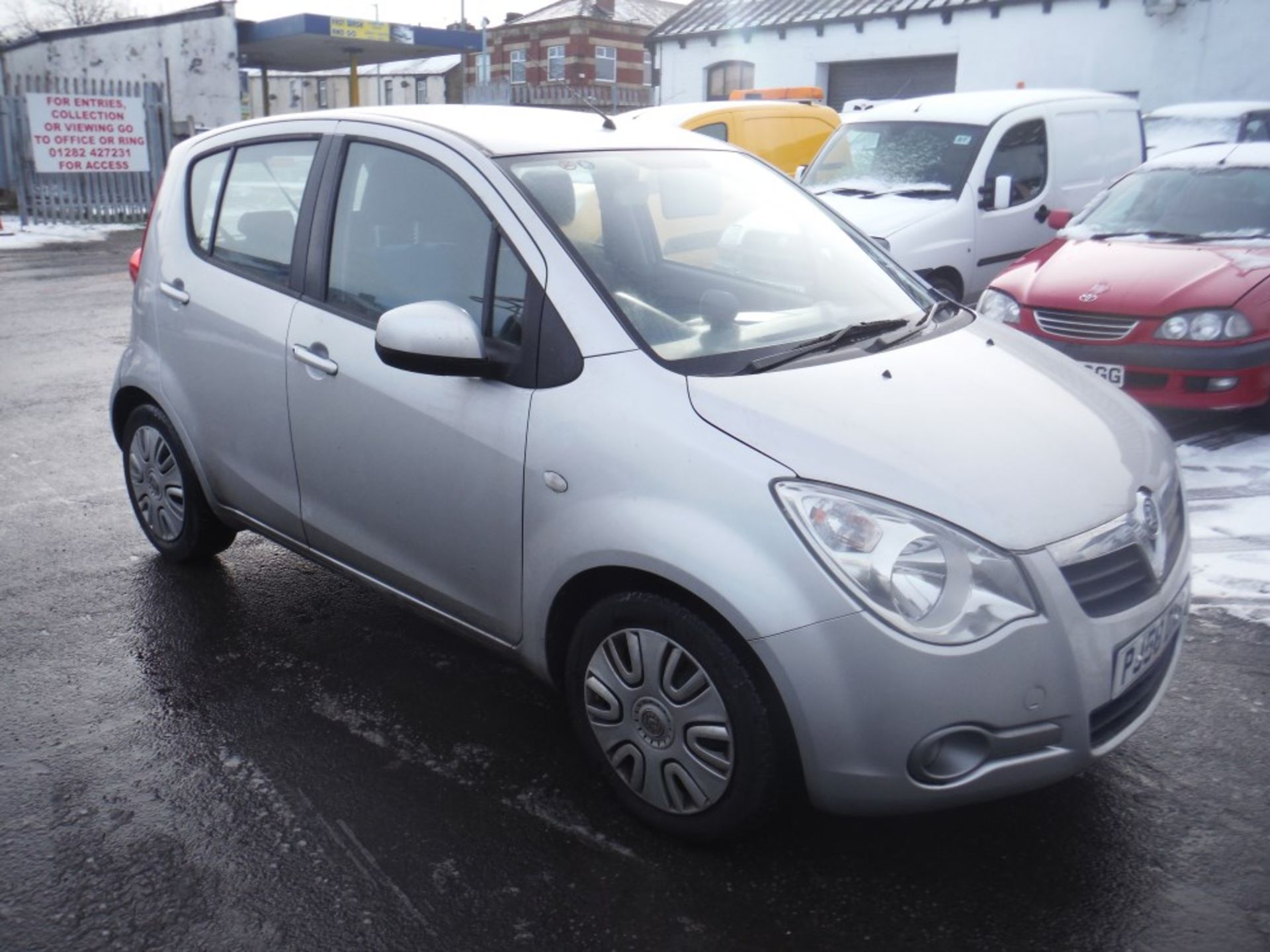 58 reg VAUXHALL AGILA CLUB 5DR HATCHBACK, 1ST REG 01/09, TEST 01/16, 39788M, V5 HERE, 1 OWNER FROM