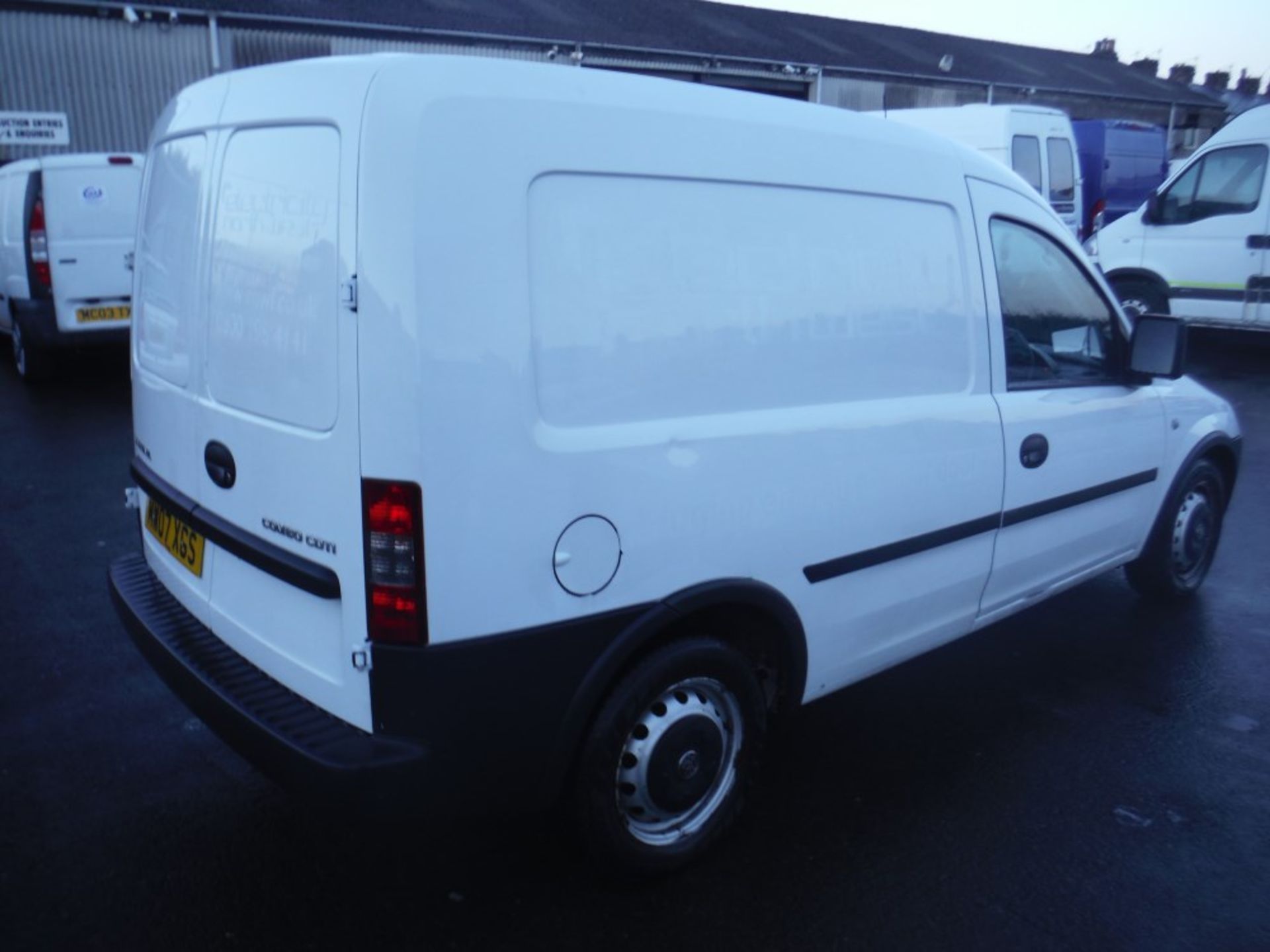 07 reg VAUXHALL COMBO 1700 CDTI VAN, 1ST REG 06/07, TEST 05/15, 118326M, V5 HERE, 2 FORMER - Image 4 of 5