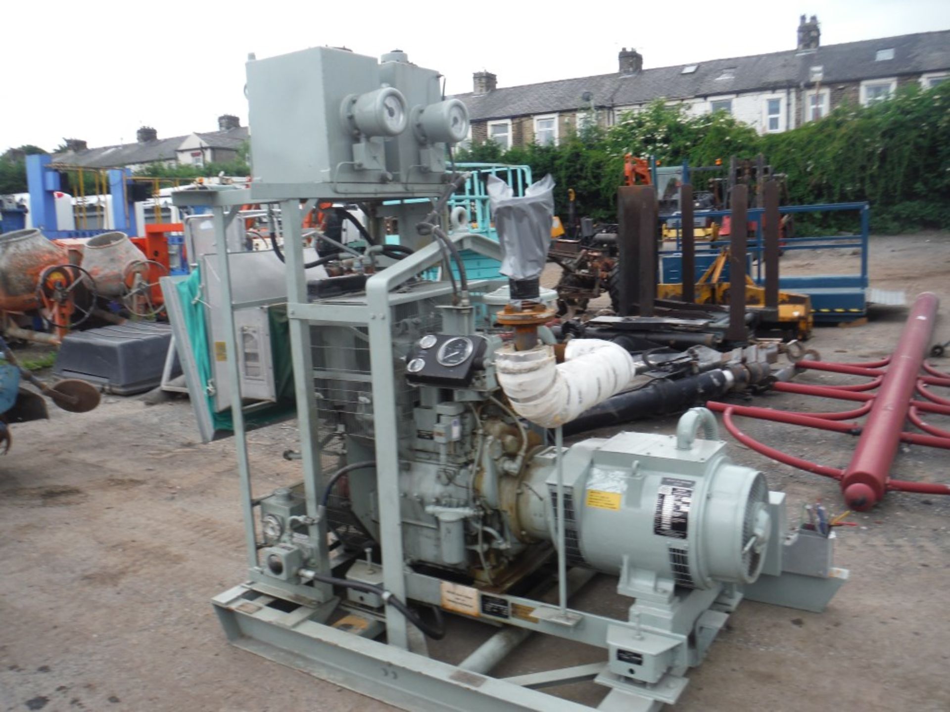 ENGLISH ELECTRIC 3CYL LISTER ENGINE 18.5 KVA GENERATOR, 1037 HOURS STANDBY [+ VAT]