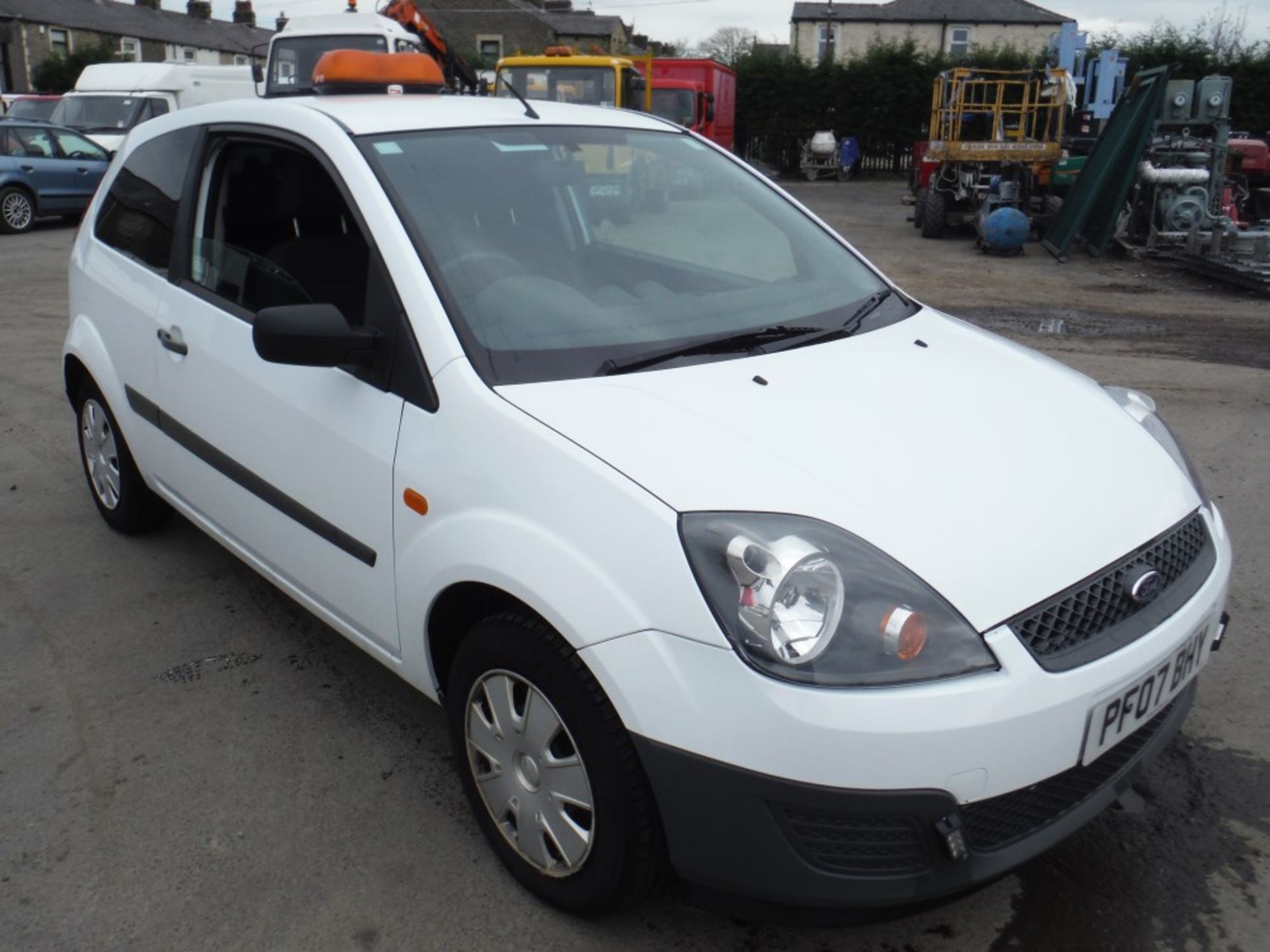 07 reg FORD FIESTA TDCI VAN, 1ST REG 05/07, 161824M, V5 HERE, 1OWNER FROM NEW (DIRECT COUNCIL) [+